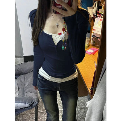 LayeredLace Grunge Tee